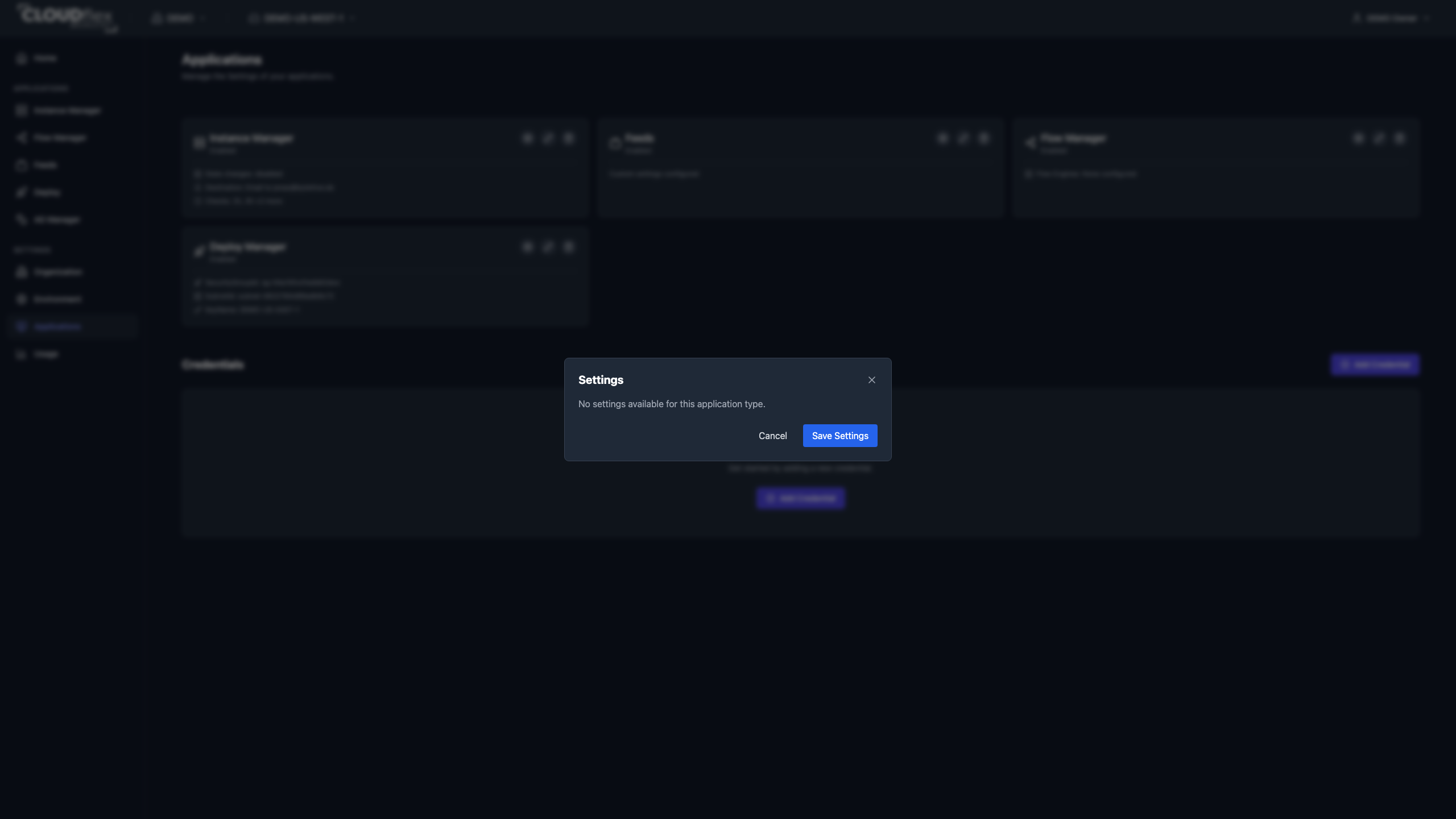 Feed Manager settings